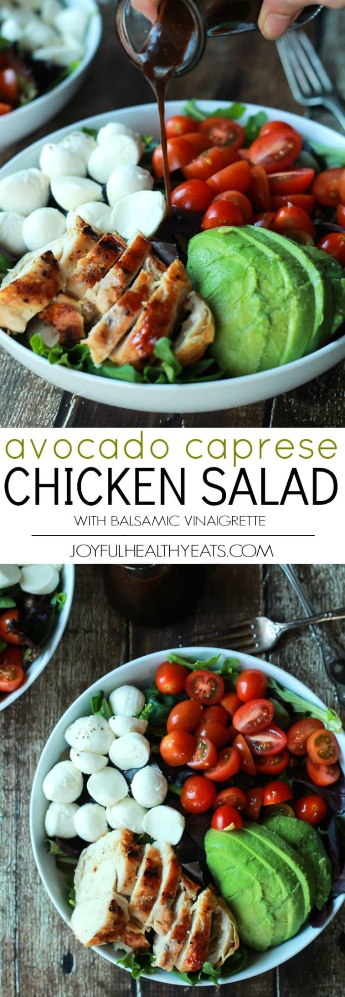 Minute Chicken Avocado Caprese Salad: Easy, Protein-Packed